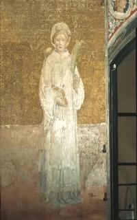 Bonifacio Bembo,"Santo Stefano", dipinto custodito nella Cappella del Castello Sforzesco